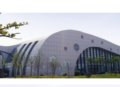 日照会议中心外景网架工程